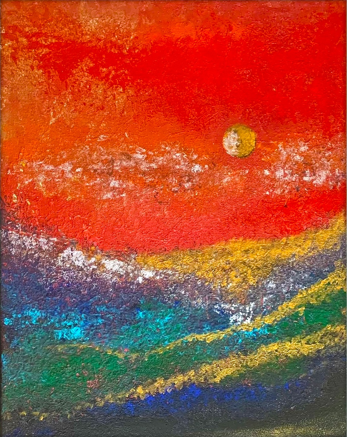 Moon over the Mountains
