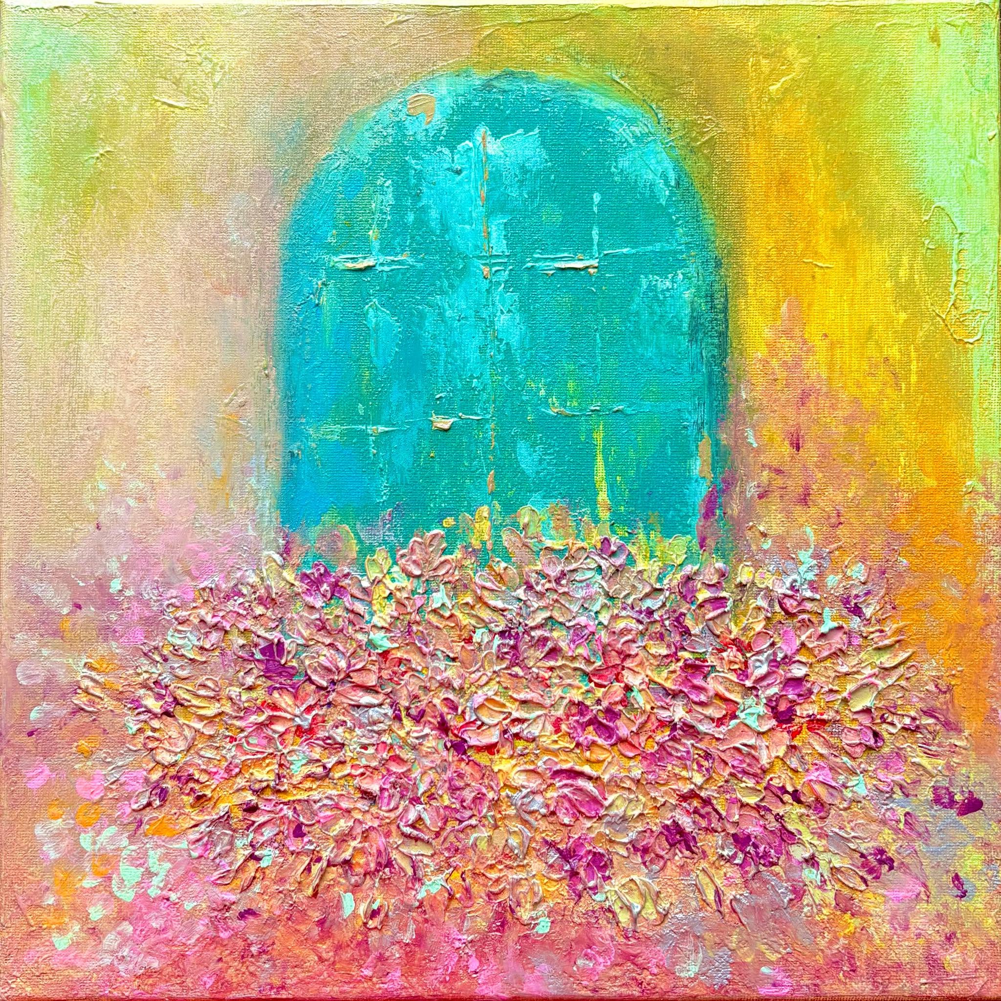 Quiet Ascent in Turquoise
